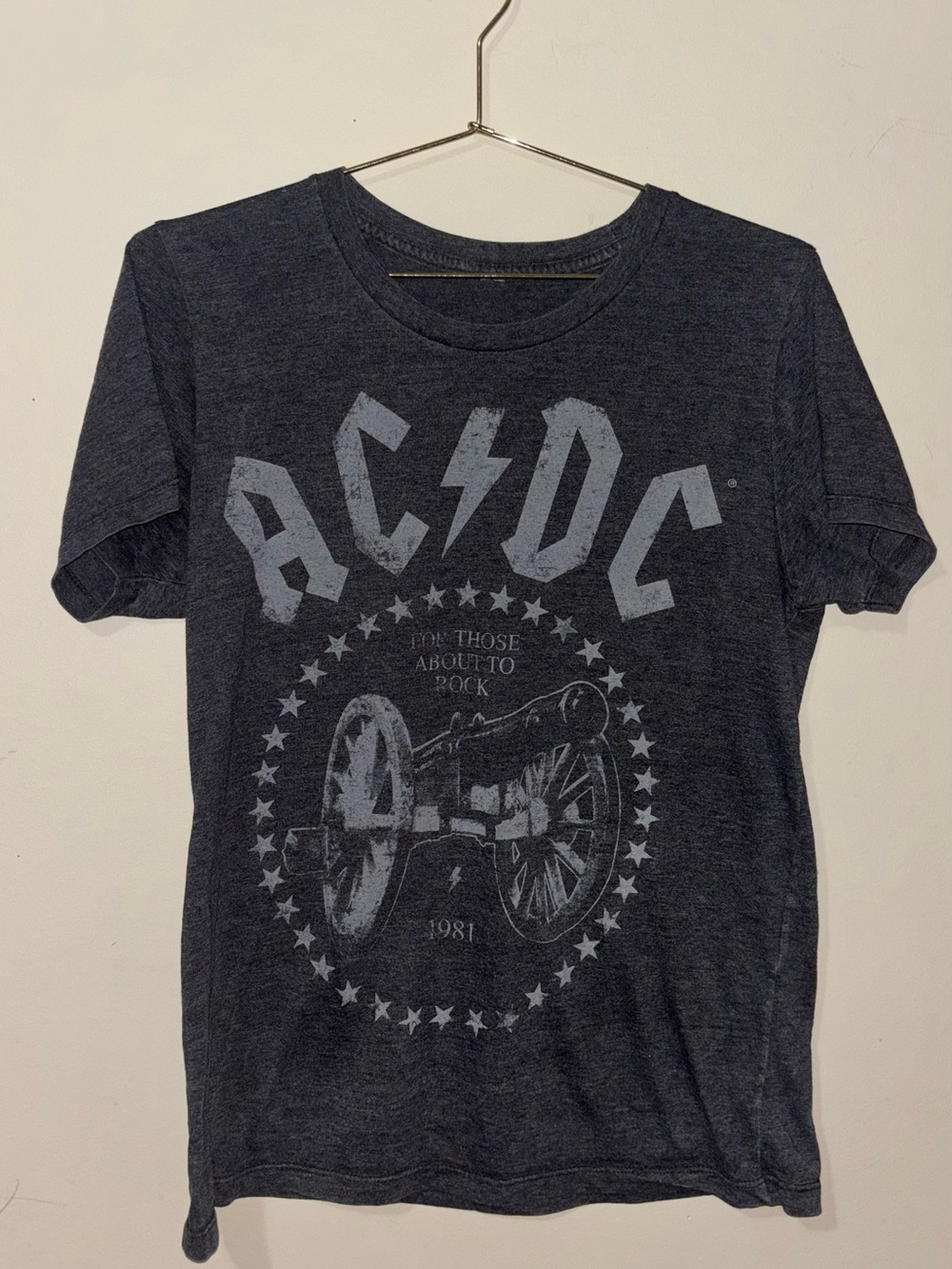 🎸 AC/DC "For Those About to Rock" Graphic Band Tee ⚡